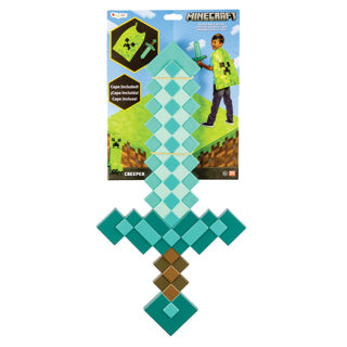 Minecraft Sword y Cape Set Complete