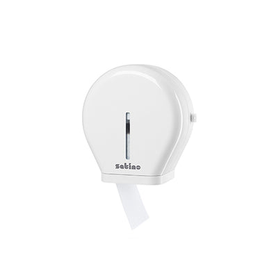 Satino jt1 jumbo toiletroldispenser klein wit 331050