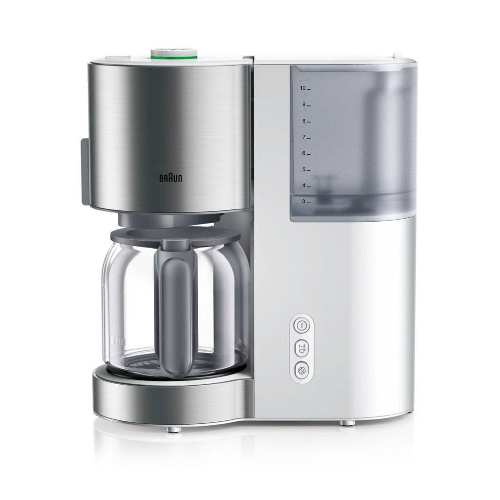 Braun KF5120WH Cafetero de acero inoxidable White