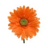 Decoris flor artificial gerbera h50cm naranja