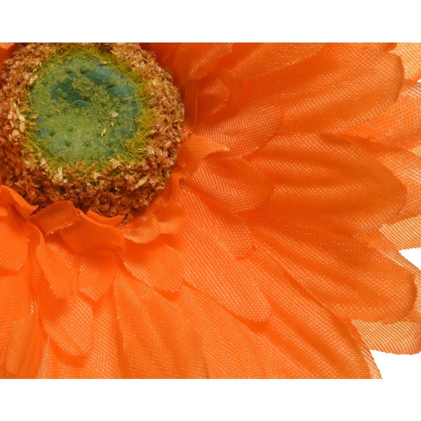 Decoris flor artificial gerbera h50cm naranja