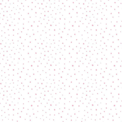 Wallpaper North Wall Wallpaper Baby Contetti punti Bianco Pink Beige