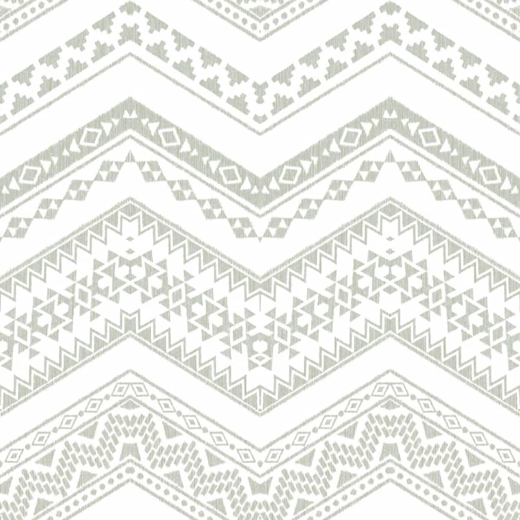 Noordwand Wallpaper Noordwand Wallpaper Urban Friends Coffee Etnico White and Green