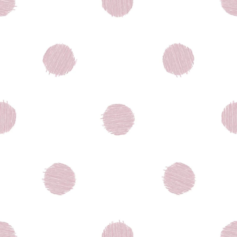 Noordwand behang urban friends coffee dots wit en roze
