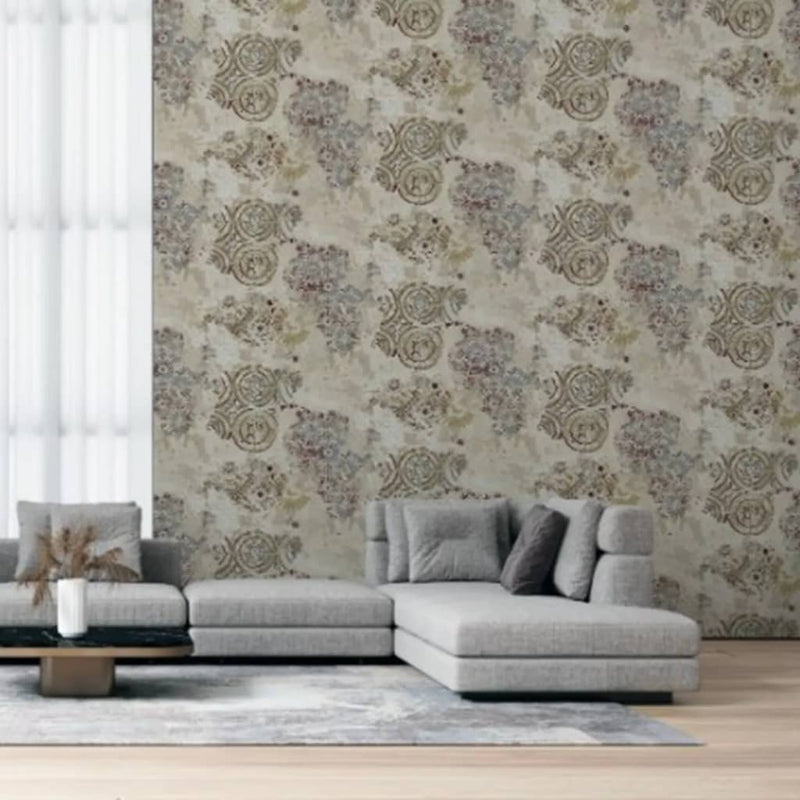 Wall Wallpaper North Wall Wallpaper Zero Etnic Circles -colorato