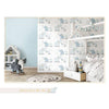 Noordwand behang mondo baby little dots blauw en wit