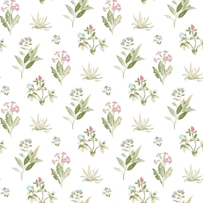 Noordwand Wallpaper Noordwand Giardino in fioritura 6 fiori e piante bianche e verdi