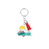 Paperdreams sleutelhanger- happy camper