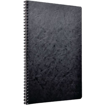 Spiraalschrift clairefontaine geruit 5x5 zwart