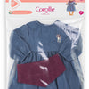 Corolle jeans collo da bambola con sciarpa piccolo esploratore - 42 cm