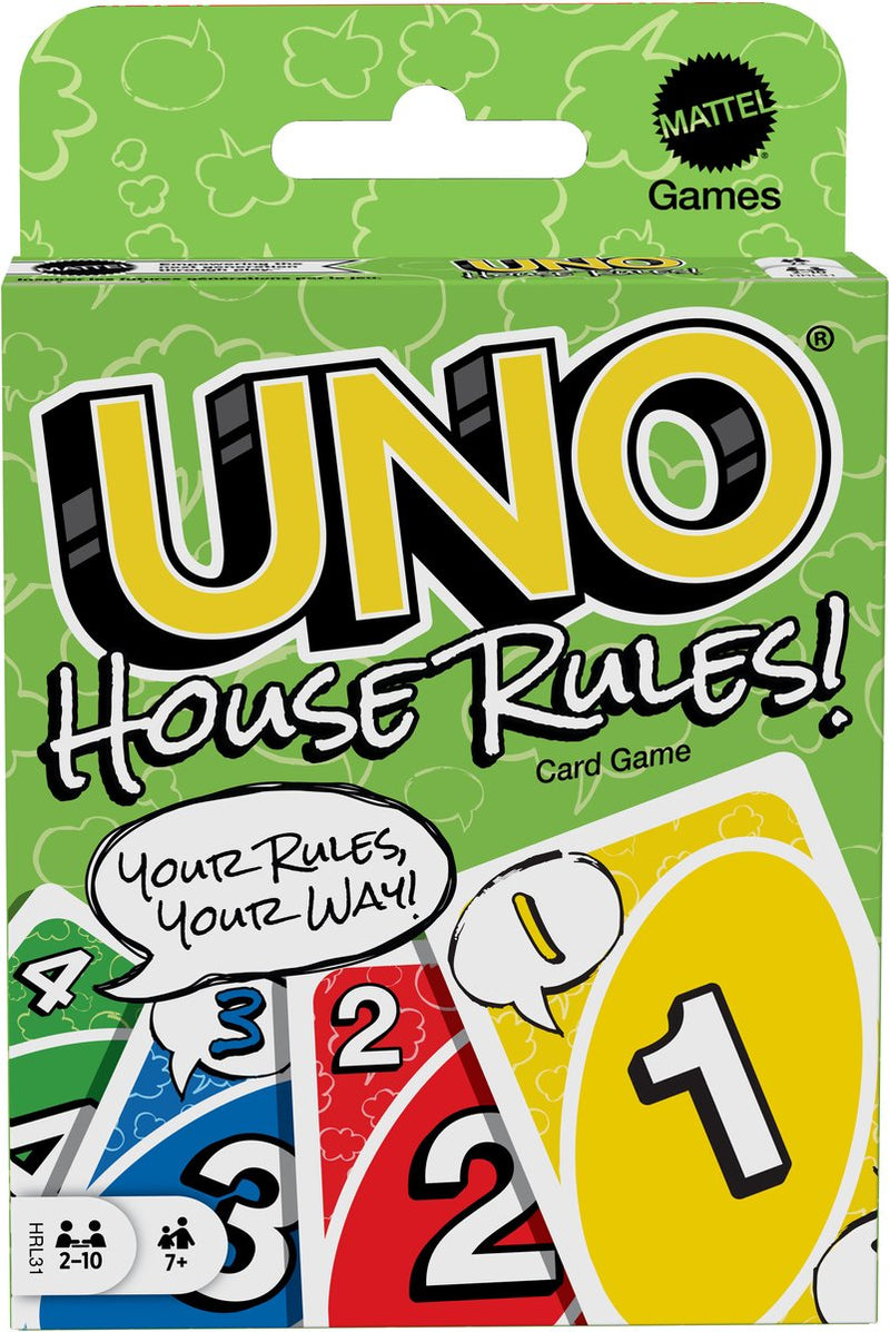 Mattel games uno house rules