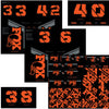 Set di decalcomanie forcella personalizzata Fox Racing Shox e kit Shox 2021