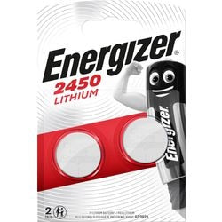 Knoopcelbatterij energizer cr2450 zilver