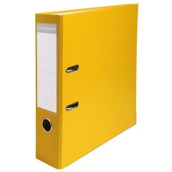 Ordinatore a4 exacompta 80 mm giallo