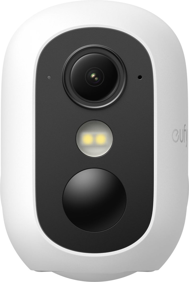 Eufy security cam c35 - blanco - cámara de seguridad inalámbrica - para exterior e interior - montaje magnético - visión nocturna en color - almacenamiento local - sin cuotas mensuales - ip67 - reconocimiento facial