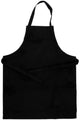 Delantal de empresa Creativ, largo: 70 cm, ancho: 55 cm, talla 7-12 años, 210 gr, negro, 1 unidad