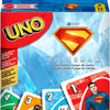 Mattel uno gioco di carte superman