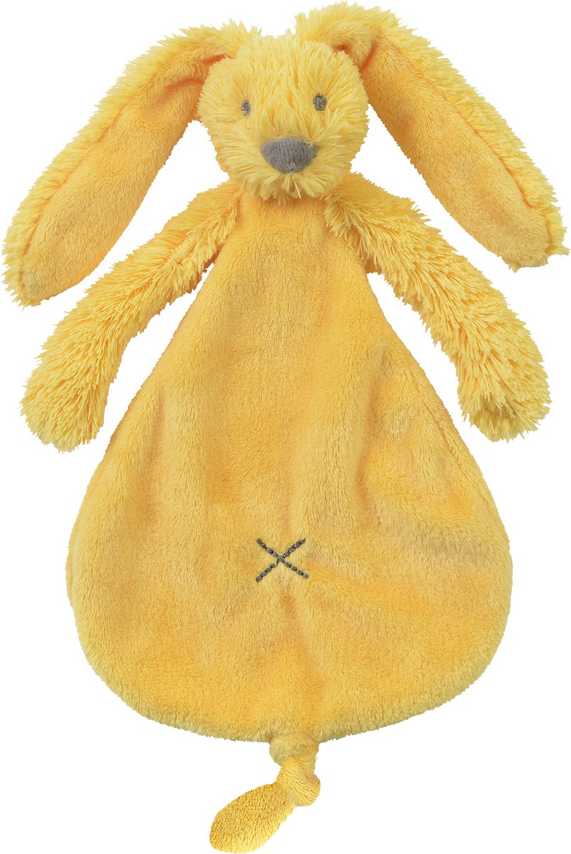 Panno da coccole Happy Horse Rabbit Richie - giallo - regalo per bambini