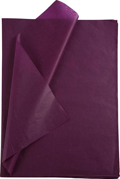 Creativ company tissue paper, sheet 50x70 cm, 17 gr, burgundy, 25 sheets 1 box