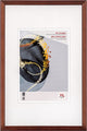 Walther select - houten lijst - fotoformaat 20x30 cm - kunstglas - bruin