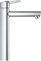 Grohe concetto waterbesparende wastafelkraan xl-size m. gladde body chroom