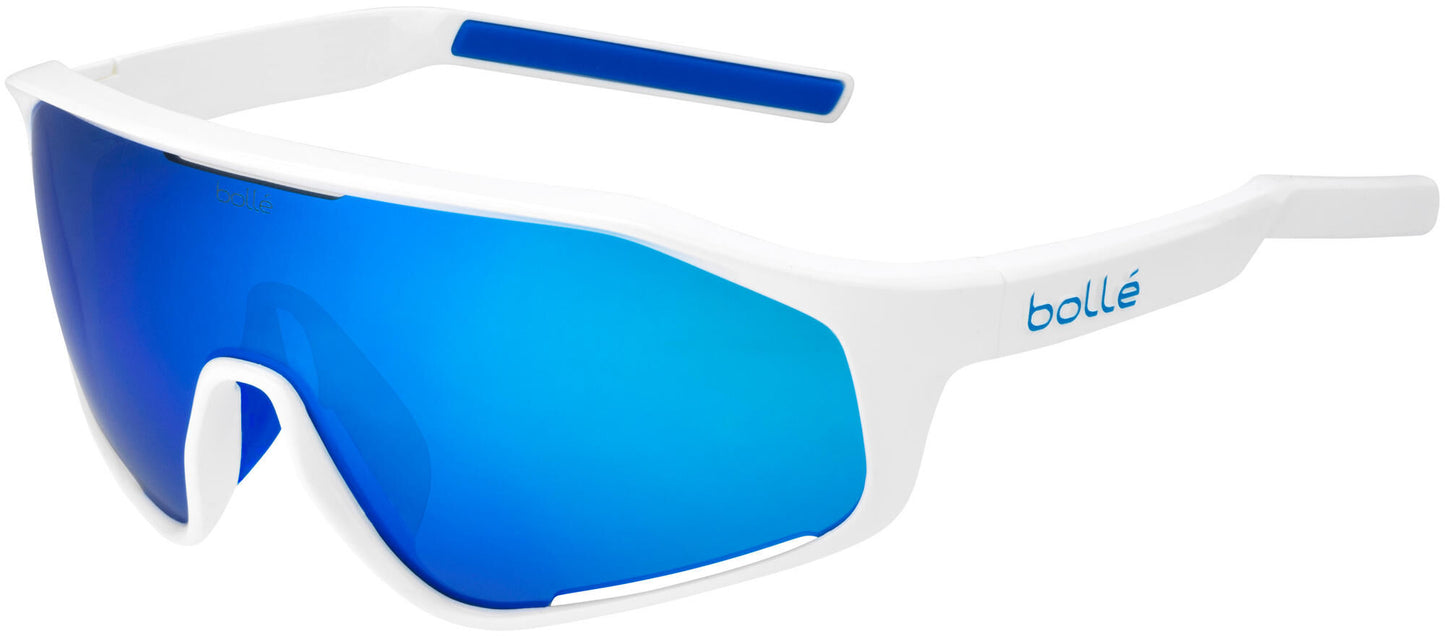 Lente de las gafas de bollé blancos brillos br. lente de la información