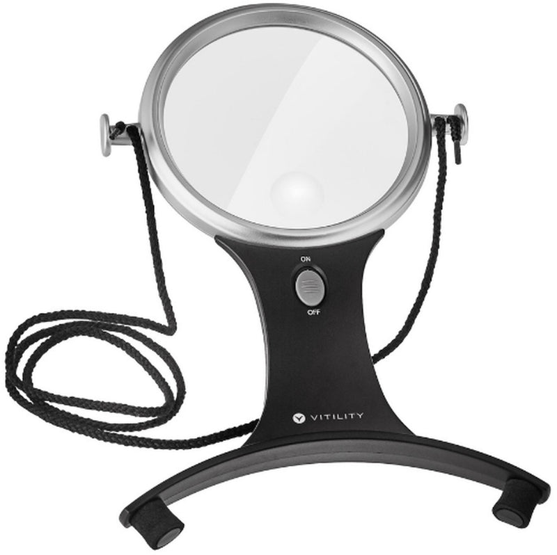 VICILITÀ VICILITÀ VIT-80410010 Glass d'ingrandimento a mani libere con luce