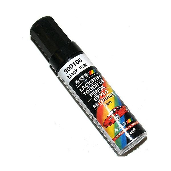 Motip Lakstift Mat Black 900106
