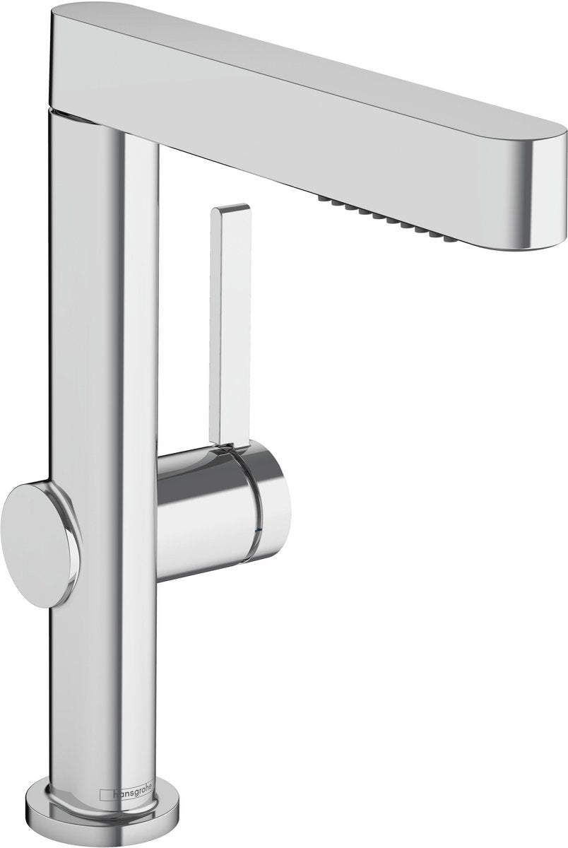 Hansgrohe Finoris - rubinetto lavabo - con piletta di scarico - 230mm - doccetta estraibile - 2 funzioni getto - cromo