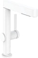 Hansgrohe finoris - wastafelkraan - met afvoerplug - 230mm - uittrekbare vuistdouche - 2 straalfuncties - mat wit