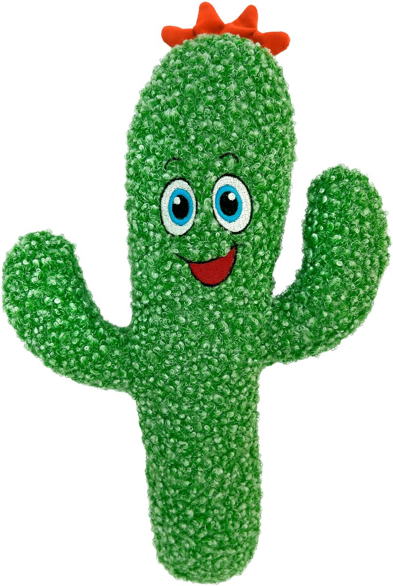 Kong kickeroo® cactus - kattenspeelgoed - 6.35x8.89x29.21 cm groen one size