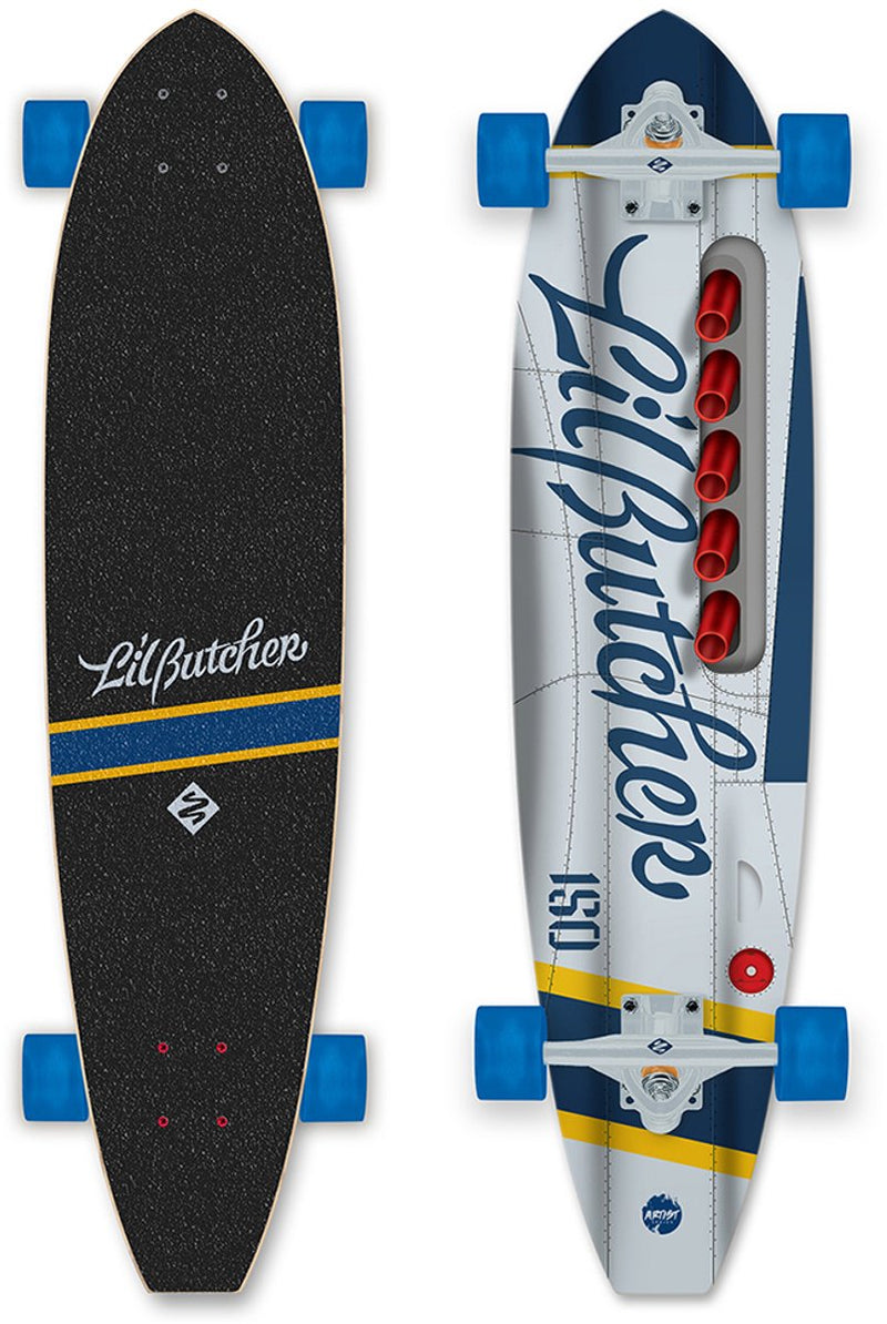 Streetsurfing street surfing longboard kicktail cortado 36 lil carnicero