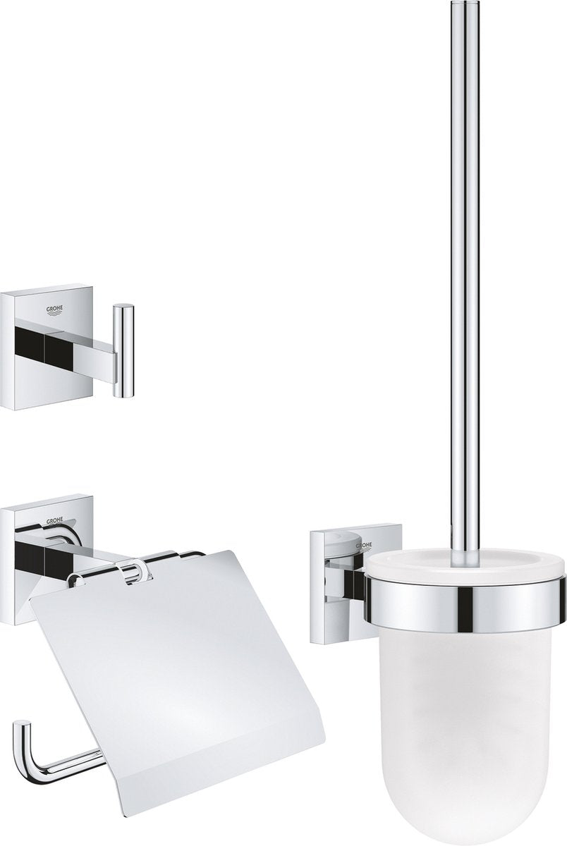 Set accessori Grohe start cube 3-in-1 - cromo 41123000