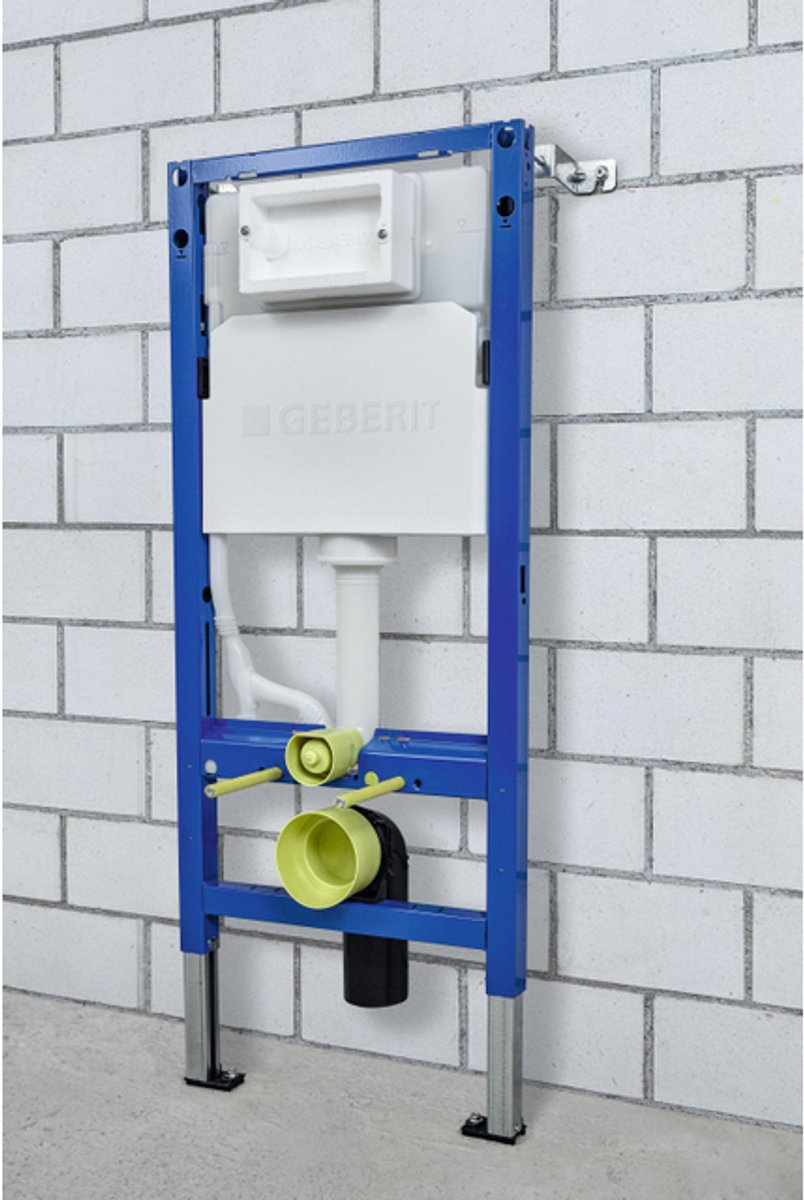 Cisterna empotrada Geberit duofixbasic up100 delta para inodoro suspendido - 112cm - 12cm - anclajes a pared