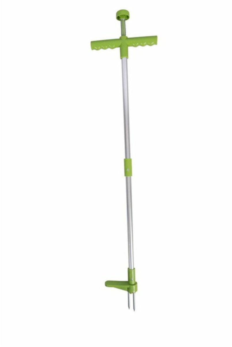 Cortahierbas Kinzo – quitahierbas con mango largo – 100 cm – con 3 dientes de metal