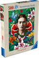 Ravensburger – Frida Kahlo, Blossoming Fantasy – Puzzle – 500 pezzi
