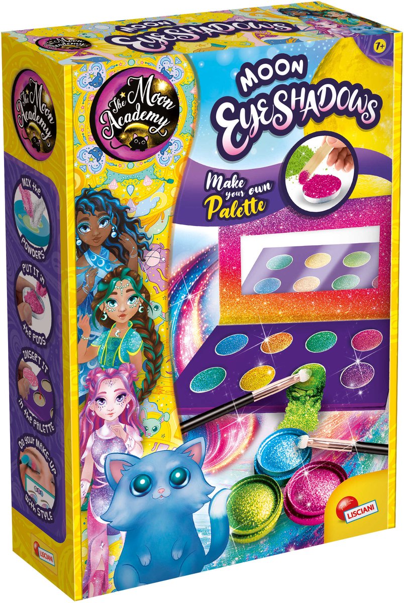 Lisciani the moon academy moon eyeshadows