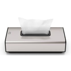 Dispensador de pañuelos tork plateado 136 mm x 256 mm x 67 mm
