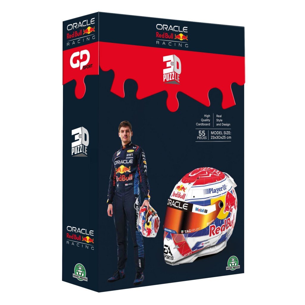 Rompecabezas 3D: fórmula-1 casco max verstappen cm