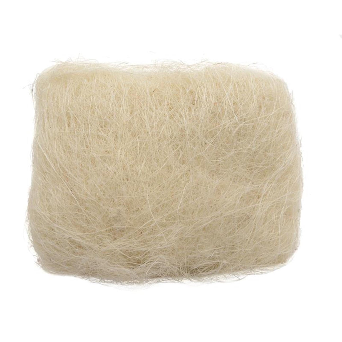 Decoris decoración sisal l14-h18cm crema