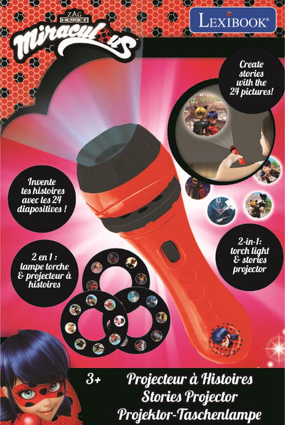 Proyector Lexibook de historias y lámpara de antorcha milagrosa