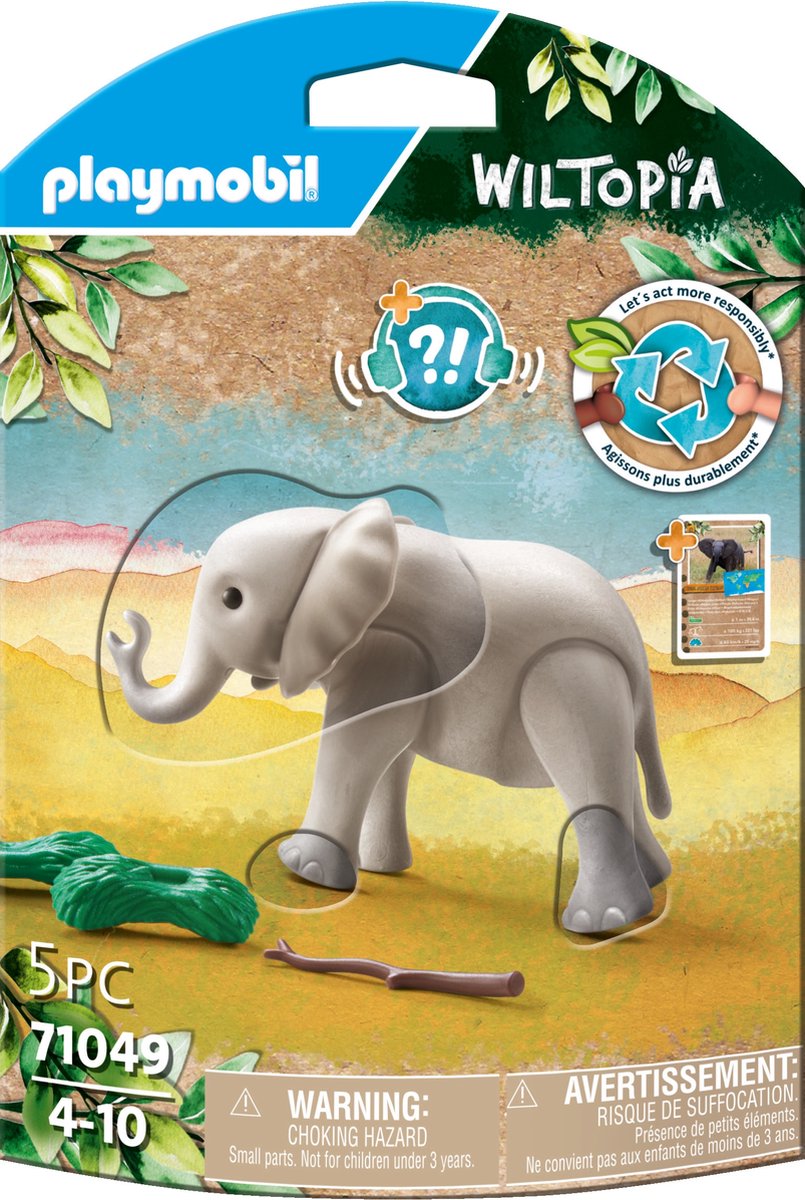 Playmobil Wiltopia Baby Elephant 71049