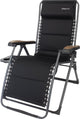 Eurotrail majestic relaxstoel - 3d mesh - zwart