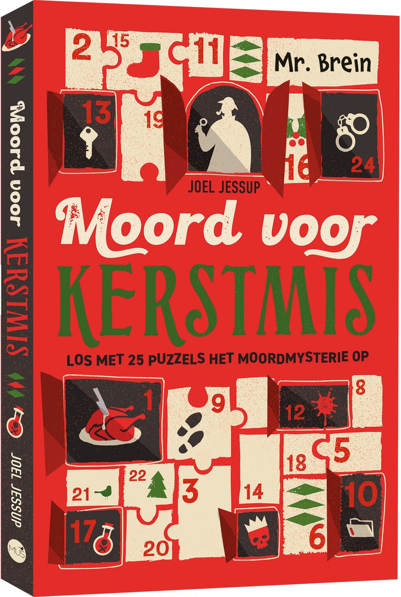 Mr. Brain Murder - Natale - Libro puzzle