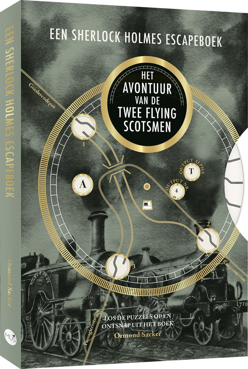 Bbnc uitgevers een sherlock homes escapeboek - het avontuur van de twee flying scotsmen
