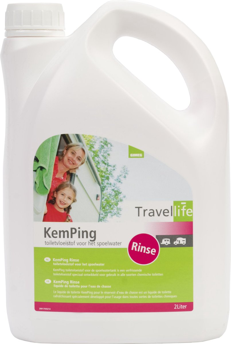 Risciacquo liquido per toilette Travellife Kemping - 2l