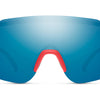 Gafas de volante Smith Matte Deep Tink Chroma Mirror azul