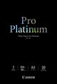 Papel fotográfico Canon pt-101 pro platino - a3 20 hojas