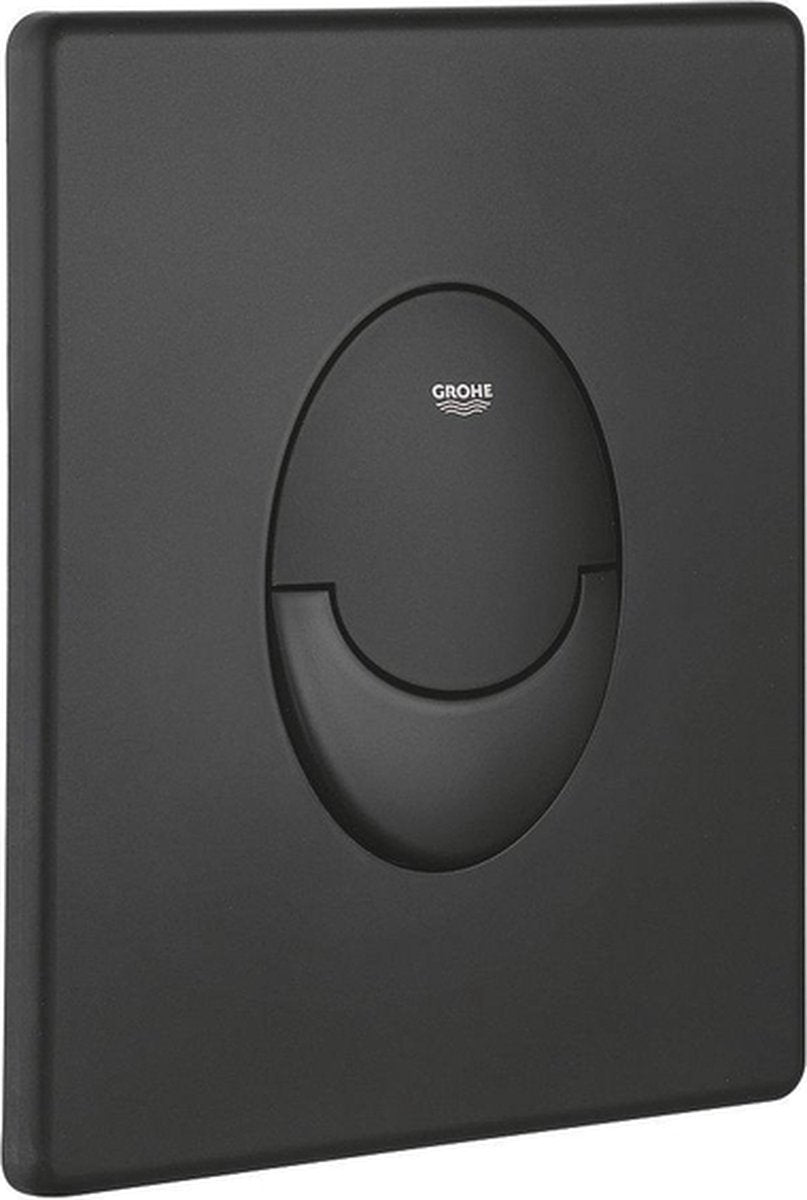 Grohe skate air bedieningsplaat dualflush 15.6x19.7cm verticaal phantom zwart
