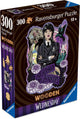 Ravensburger - Wednesday (serie Netflix) - dipinto su legno - puzzle in legno - 300 pezzi